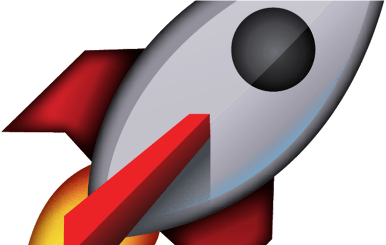 Download Blast Off With This Out Of This World Rocket Emoji