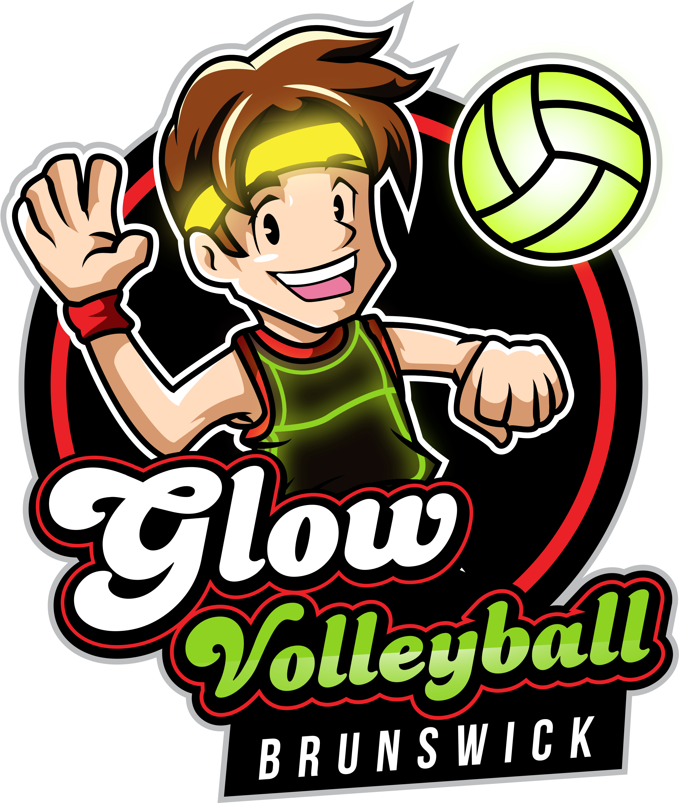 Download Glow In The Dark Beach Volleyball - Glow In The Dark ...