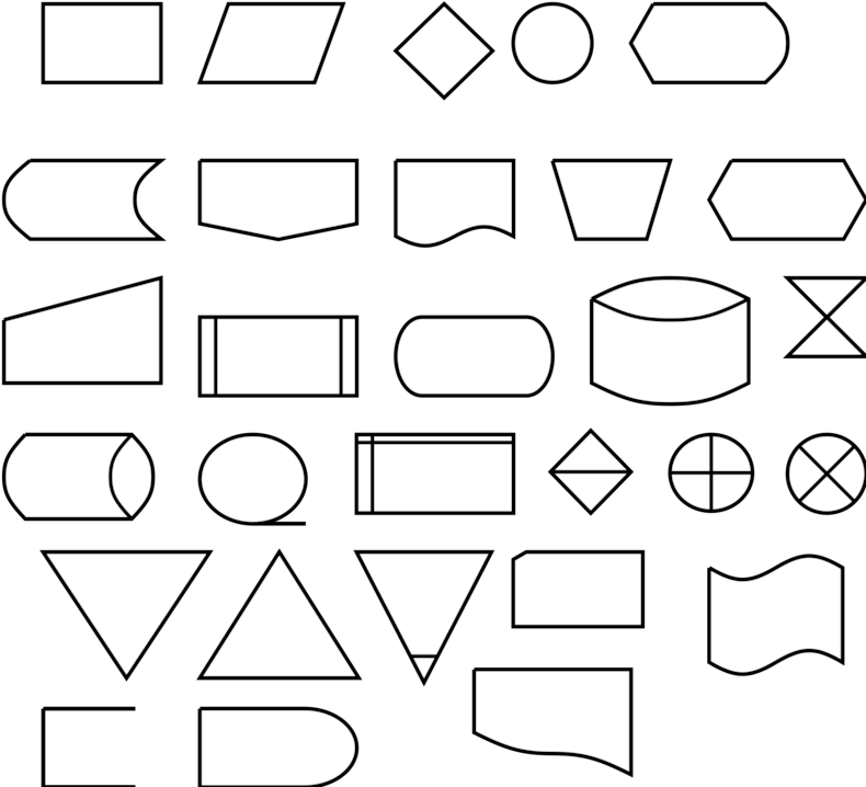 Download Flowchart Data Flow Diagram Symbol - Download Symbol Flow