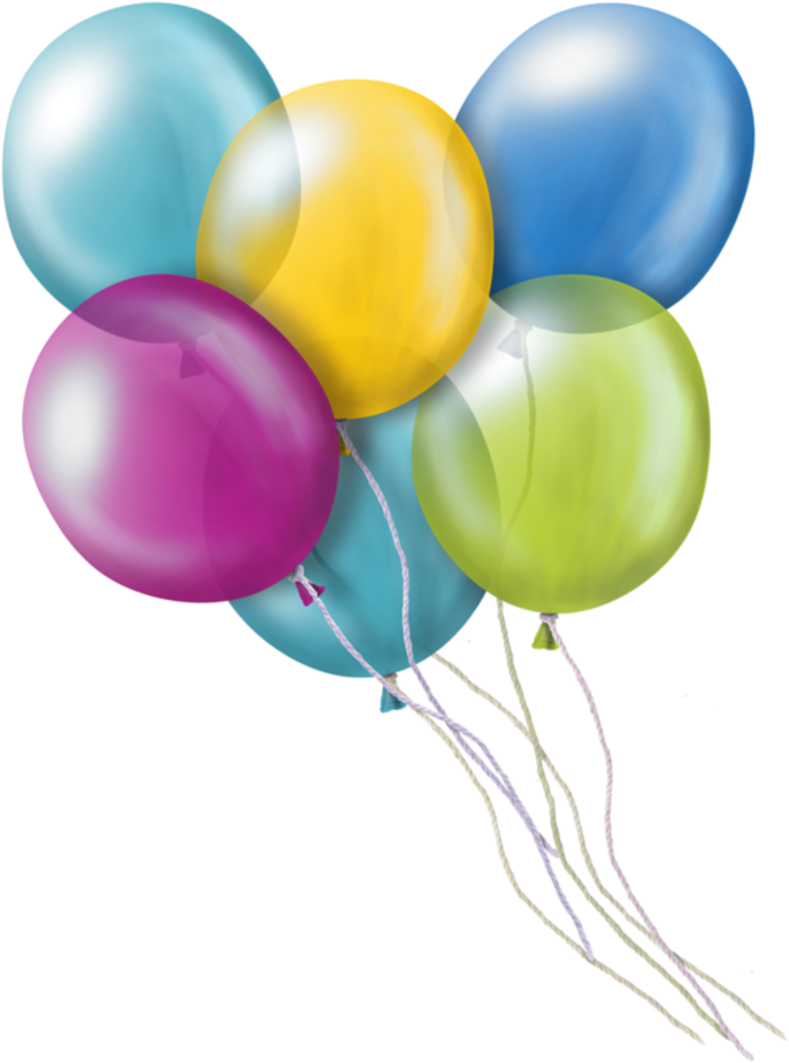 Ballon Baudruche Png - Birthday Balloons Blue Png Clipart - Large Size ...