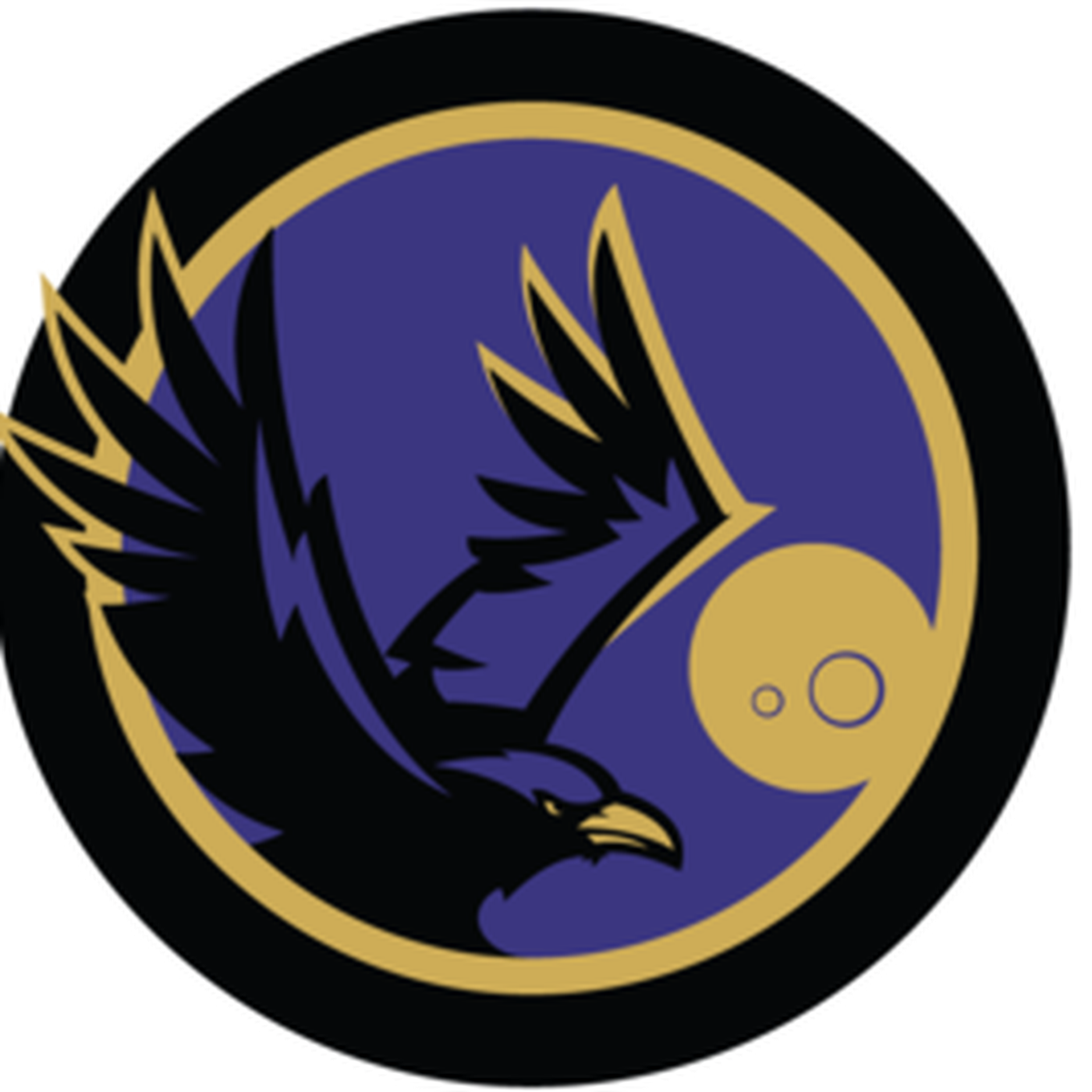 Custom Baltimore Ravens Logo Stencil Clipart - Large Size Png Image ...