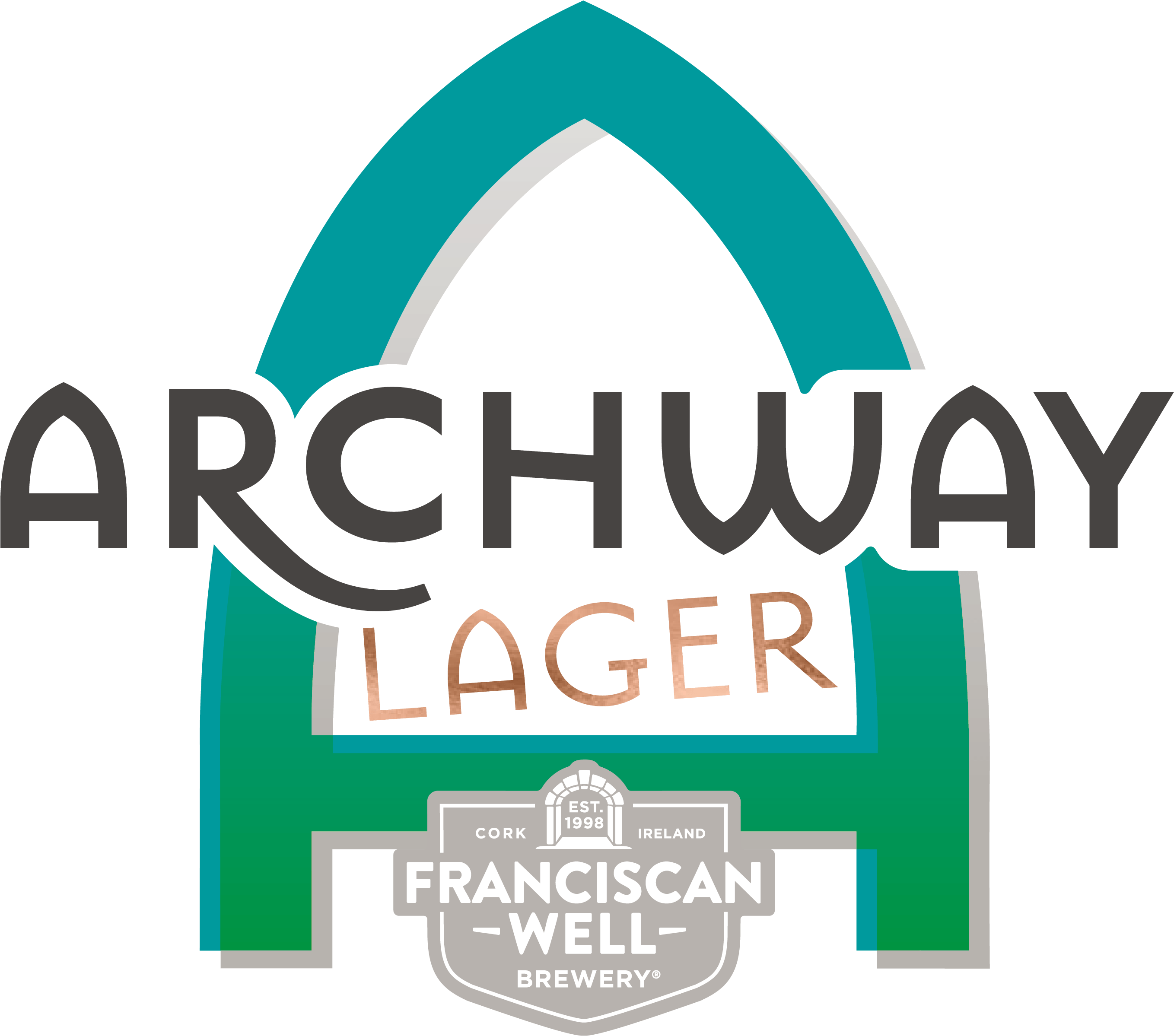 Archway Lager - Graphic Design Clipart (2897x2759), Png Download
