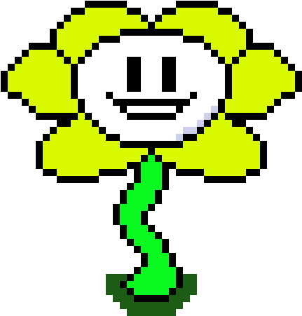 Flowey Undertale Png - Flower Undertale Clipart - Large Size Png Image ...