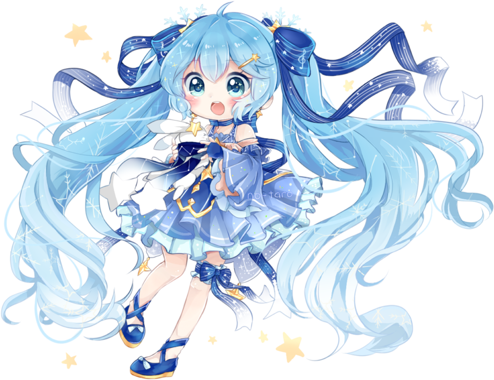 Download Banner Free Vocaloid Pinterest Hatsune And Chibi - 2017 Snow ...