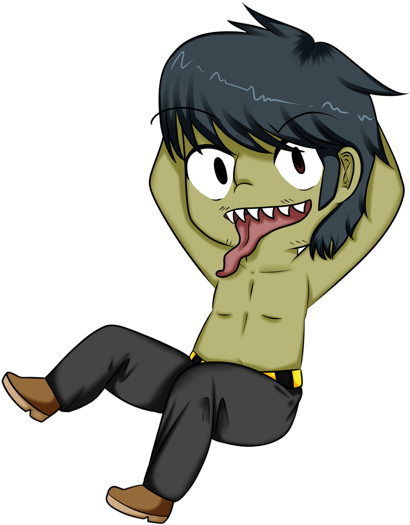 Murdoc Chibi - Murdoc Gorillaz Chibi Clipart - Large Size Png Image ...