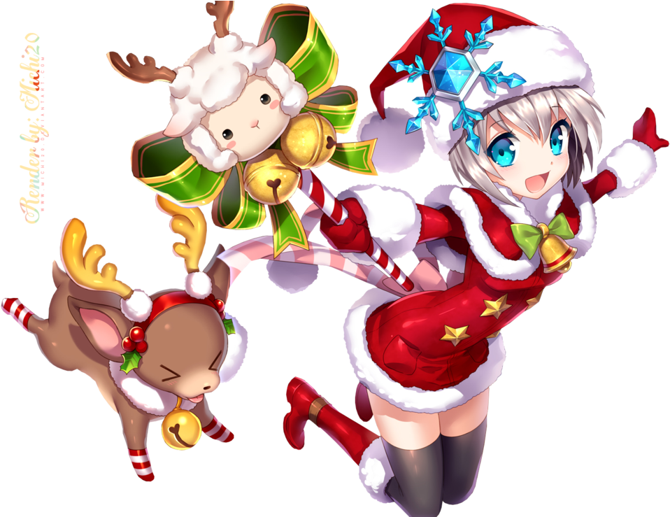 Anime Christmas Png - PNG Image Collection