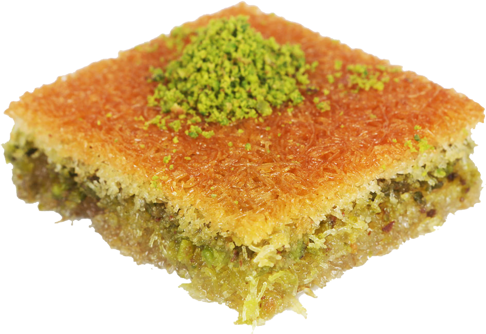 Turkish Delight with Pistachio Kadayif