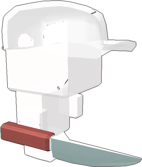Melvin The Popular Myth In Roblox Knife Clipart Large Size Png Image Pikpng - roblox myths melvin