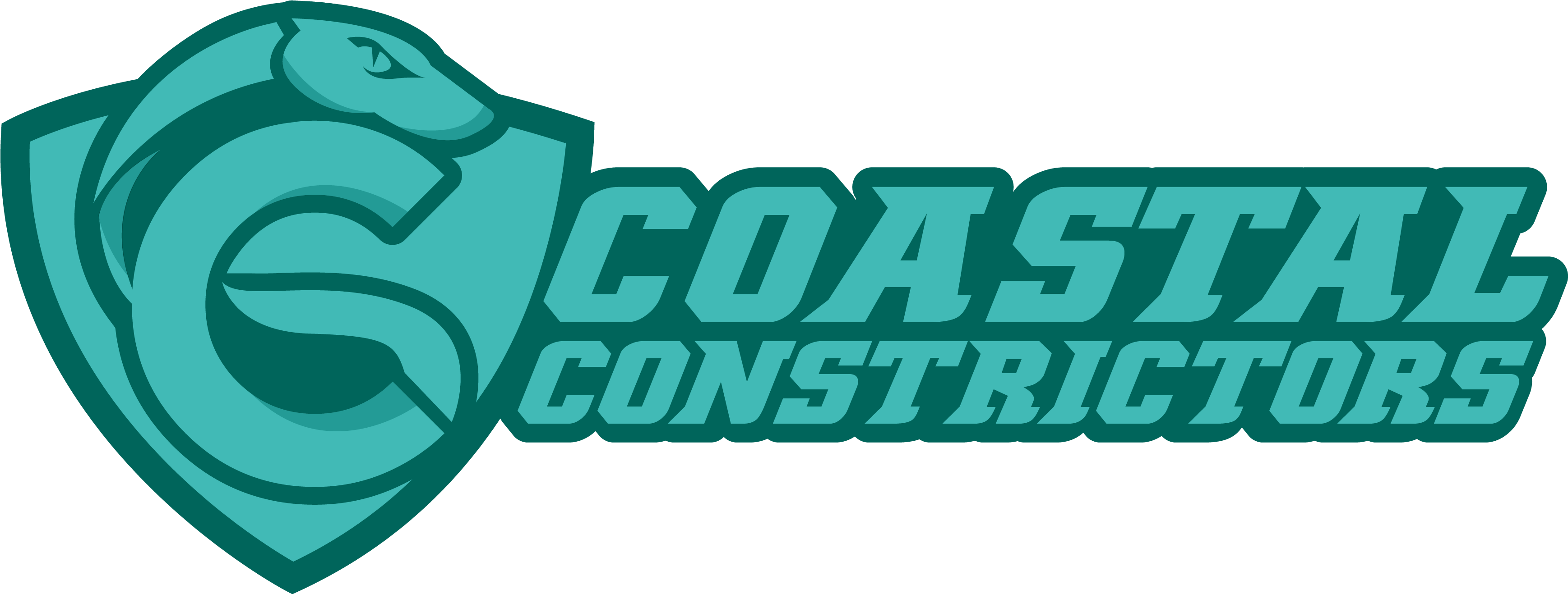 Coastal Constrictors, Llc Clipart (3519x1317), Png Download