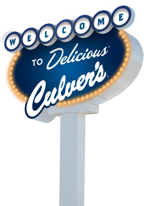 Culvers Welcome To Delicious Culvers Clipart Large Size Png Image