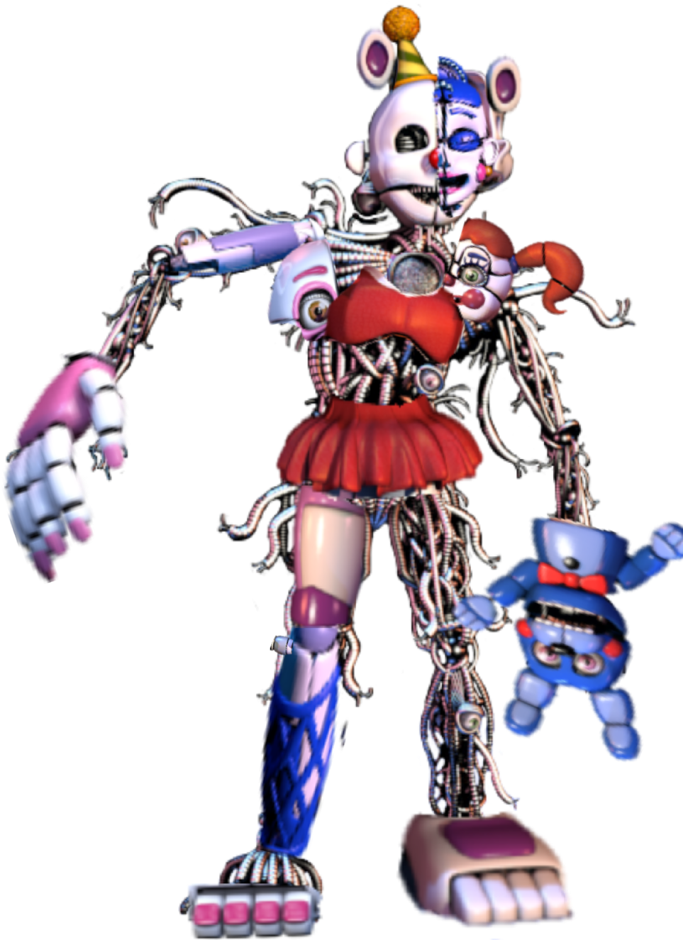 Fnaf Sticker Fnaf Ultimate Custom Night Ennard Clipart Large Size Png Image Pikpng 3451