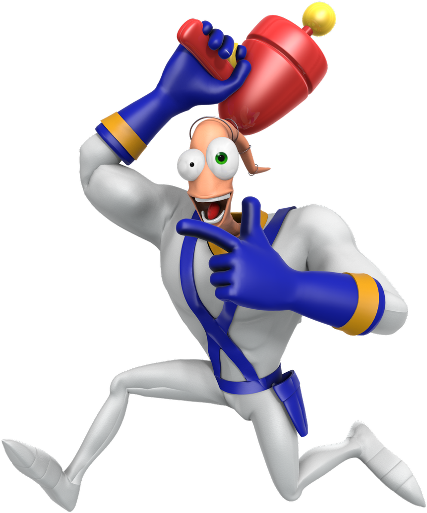 Nibroc Rock Earthworm Jim Clipart - Large Size Png Image - PikPng