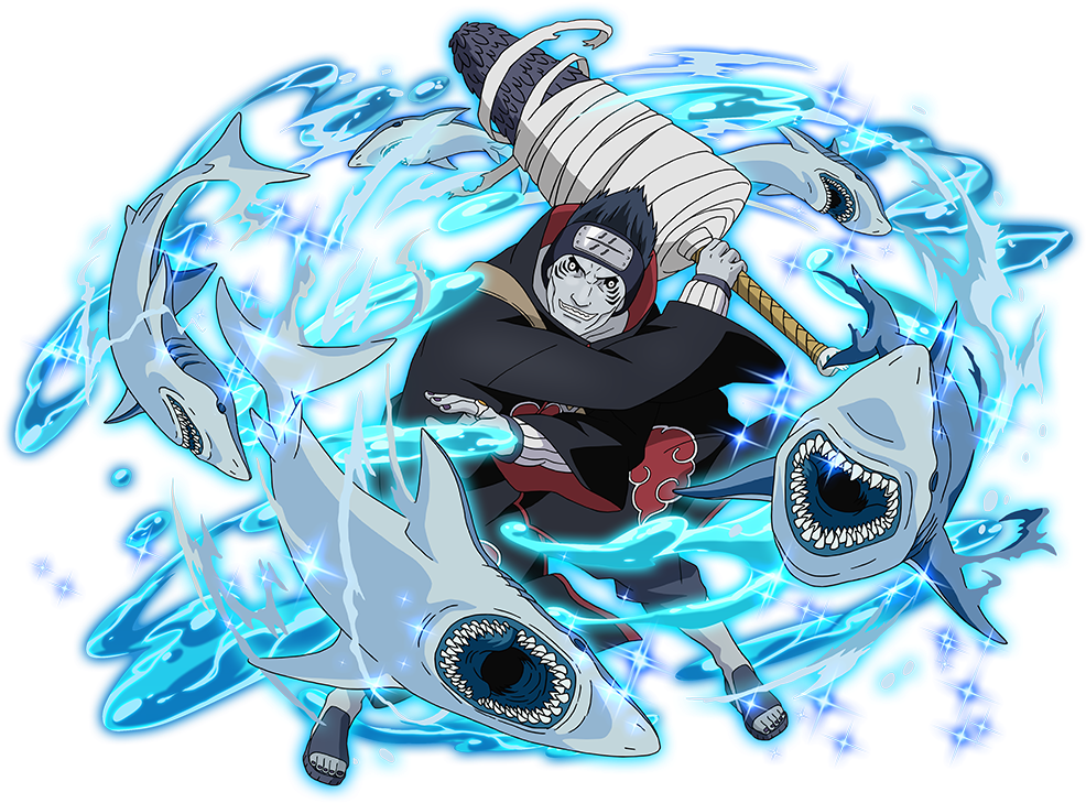 Kisame - Naruto Shippuden Ultimate Ninja Blazing Kisame Clipart - Large ...