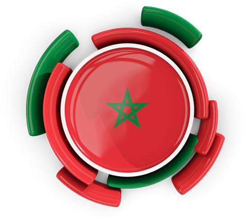 Flag Morocco Logo Png Clipart (640x480), Png Download