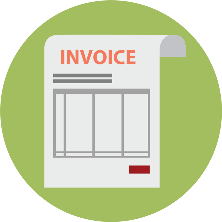 Easy To Import - Invoice Paid Icon Clipart - Large Size Png Image - PikPng