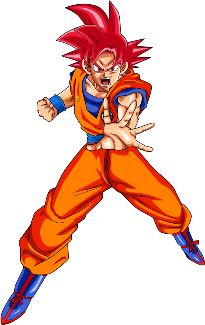 Download Goku Ssj God Png - Goku Ssj God Dbs Png Clipart Png Download ...