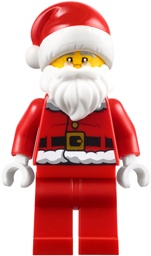 Lego Santa Claus Minifigure Clipart - Large Size Png Image - PikPng