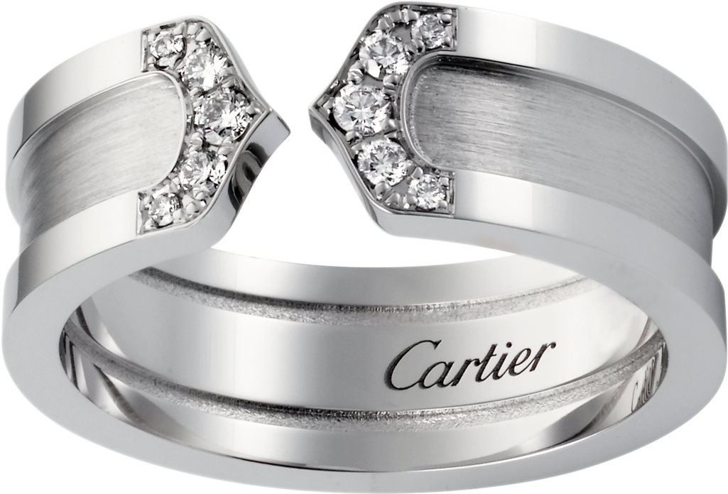 Cartier Logo Png C De Cartier Diamond Ring Clipart Large Size Png