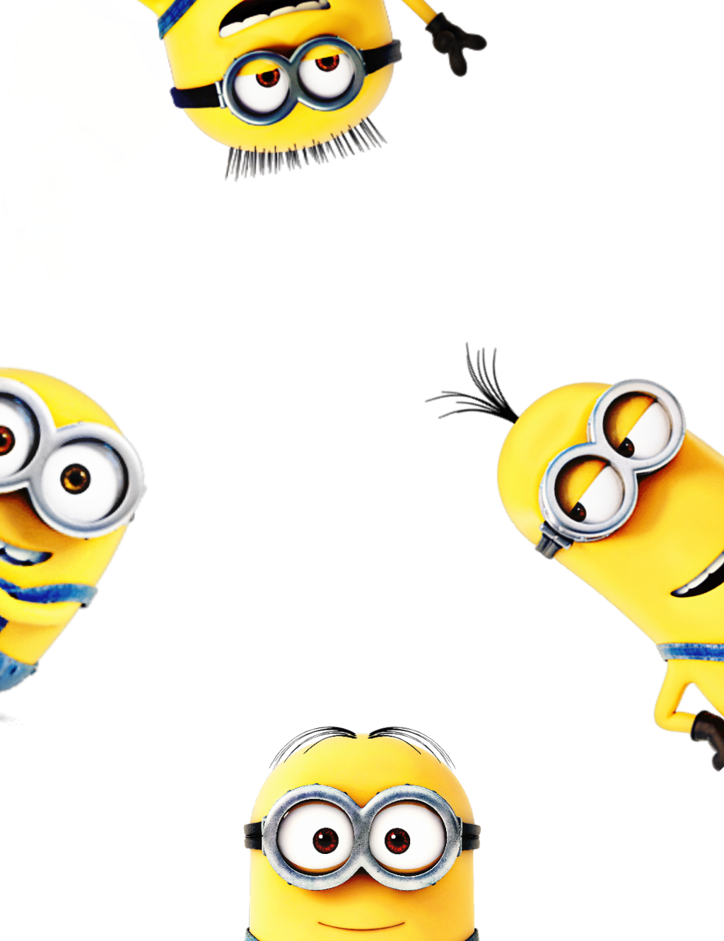 #ftestickers #minions #sneaking Clipart - Large Size Png Image - PikPng