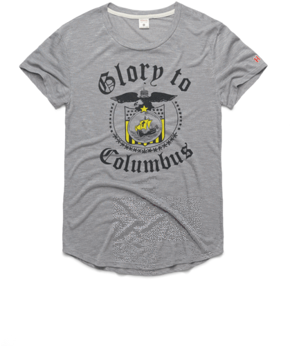 Women's Glory To Columbus Easy Tee - Emblem Clipart (600x600), Png Download