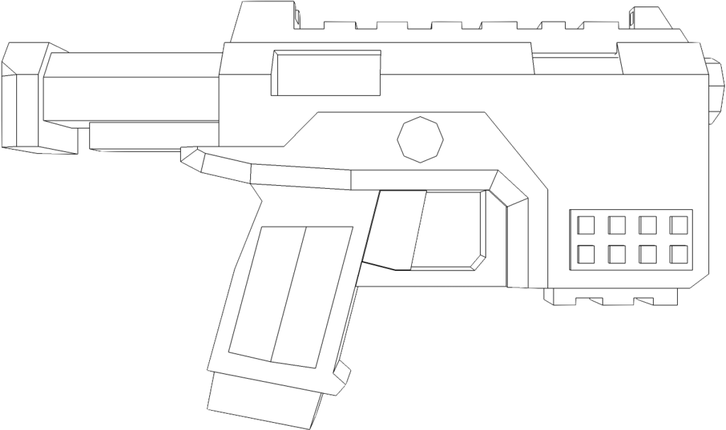 Heres A Zinger It Shoots Stuff Rely Fast Its The Kap - Handgun Clipart 