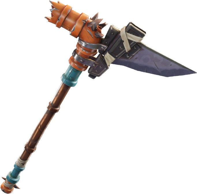 The Post Fortnite V6 - Splinterstrike Pickaxe Fortnite Clipart - Large ...