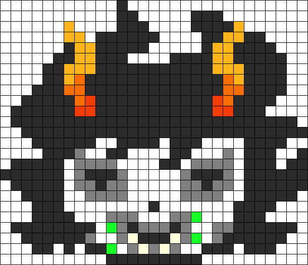 Gamzee Makara Original Pattern Perler Bead Pattern - Art Clipart ...