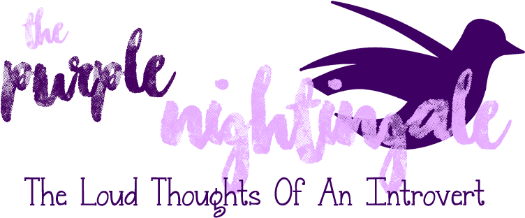 The Purple Nightingale - Calligraphy Clipart (914x353), Png Download