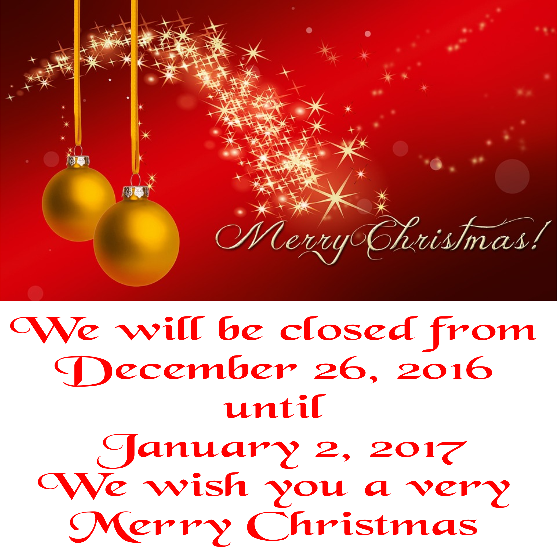 Christmas Closing - Merry Christmas Greetings 1920 Clipart (2186x2145), Png Download