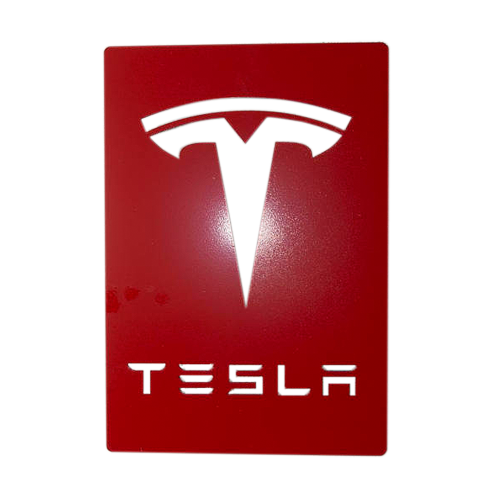 Tesla Motors Floating Custom Metal Signs - Tesla Motors Clipart - Large ...