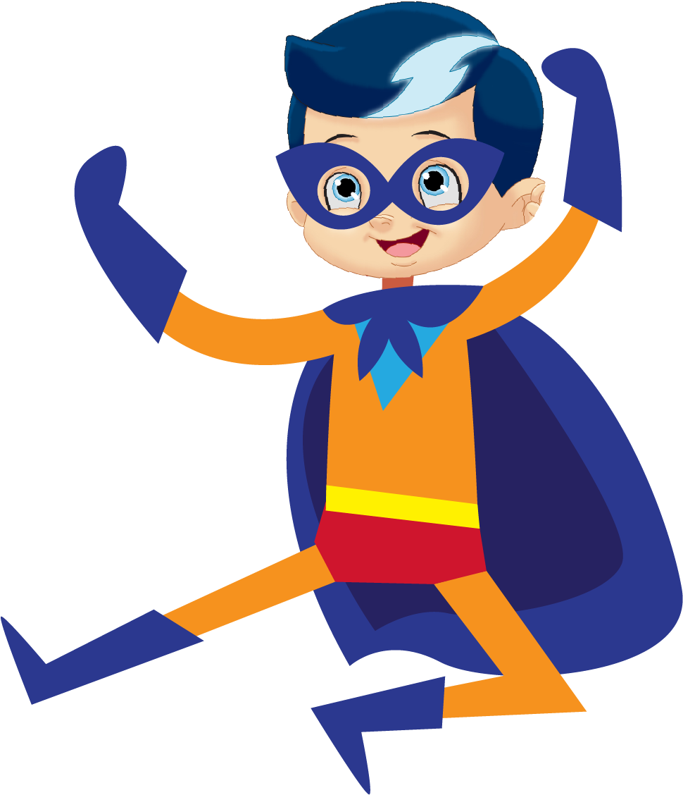 Mindchamps Superhero - Cartoon Clipart - Large Size Png Image - PikPng