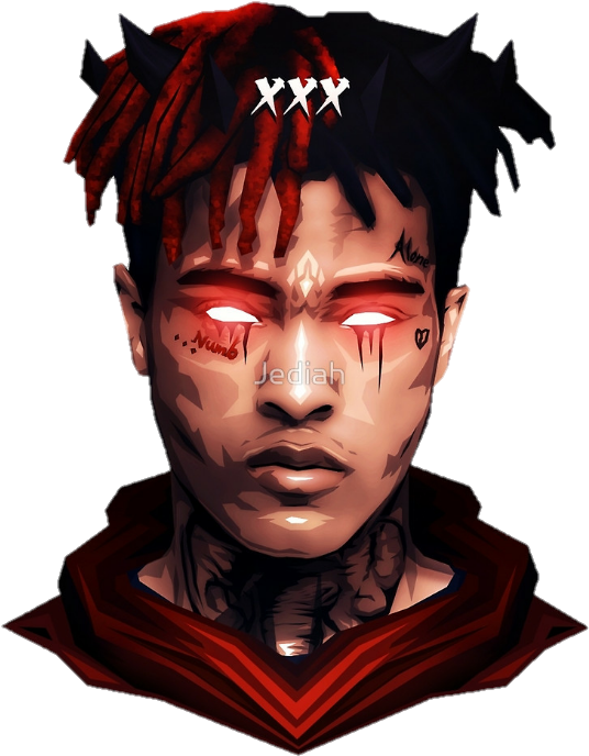 Download Xxxtentacion Sticker By Wallpapers5h - Xxxtentacion Drawing