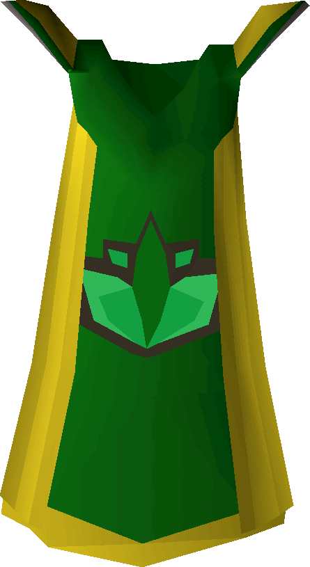 Herblore Cape Detail - Runescape Herblore Cape Clipart - Large Size Png ...