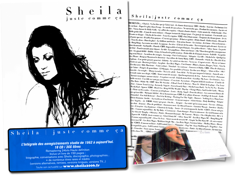 Visu - Sheila Juste Comme Ça Integrale Clipart (800x600), Png Download