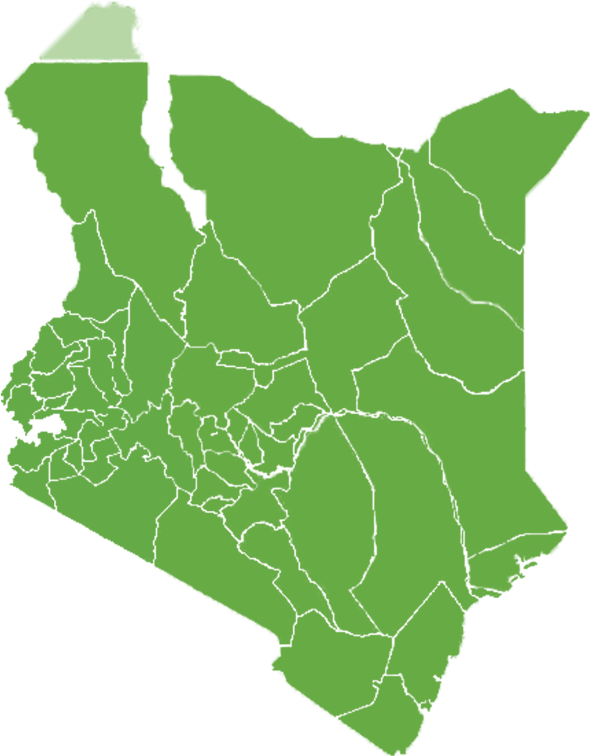 Download Portal - Kenya Map Vector Png Clipart Png Download - PikPng