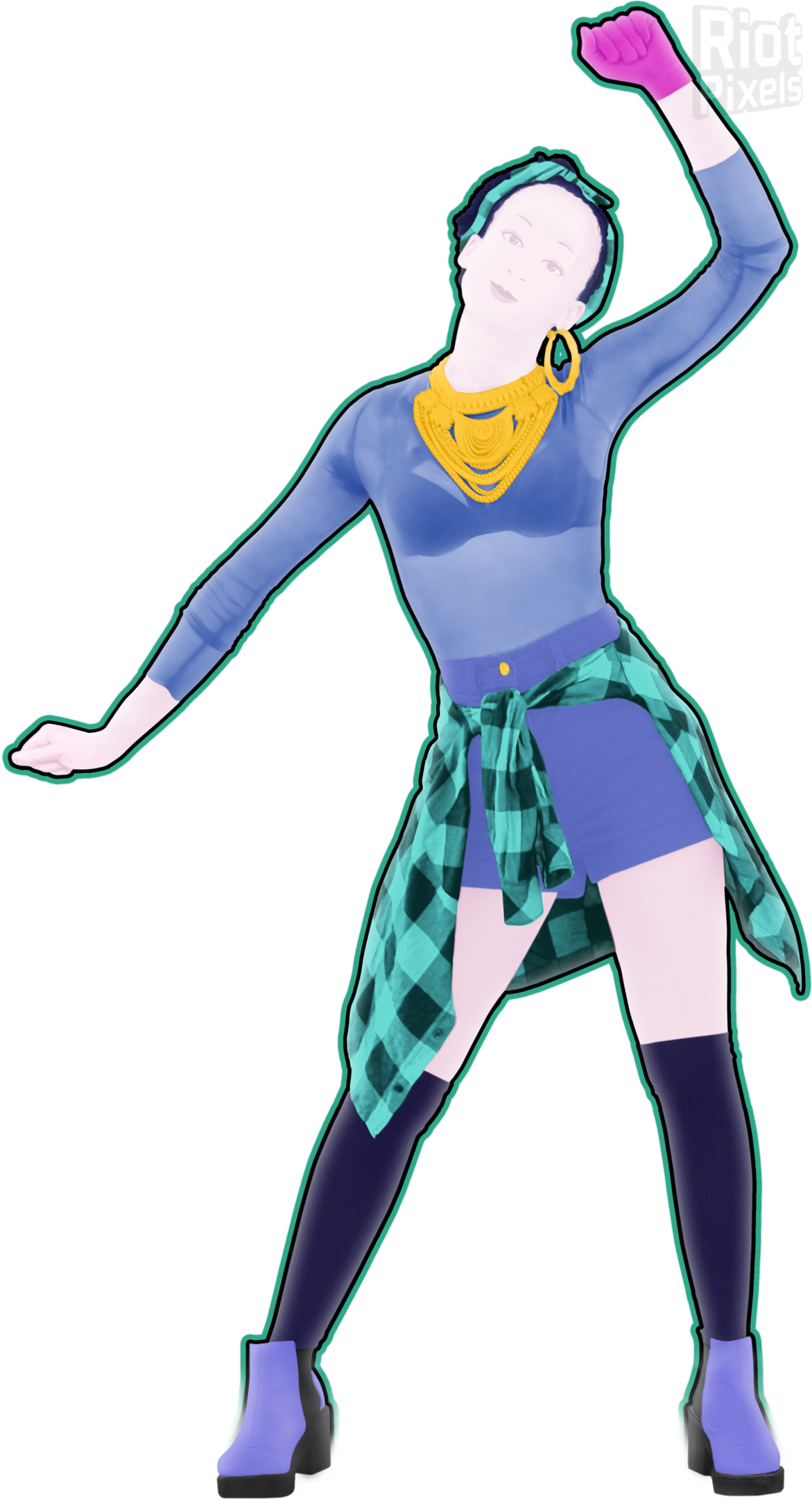 Just Dance Personajes 2016 Clipart , Png Download - Personajes Just Dance 2017 Transparent Png (1171x2160), Png Download