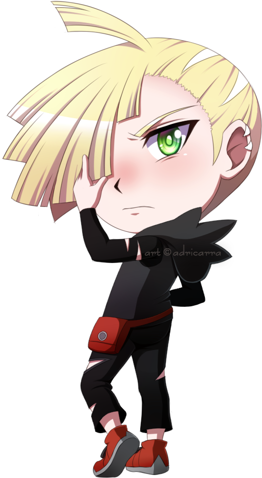 #gladion Chibi Just 3 Chibis More To Go - Cartoon Clipart (538x978), Png Download
