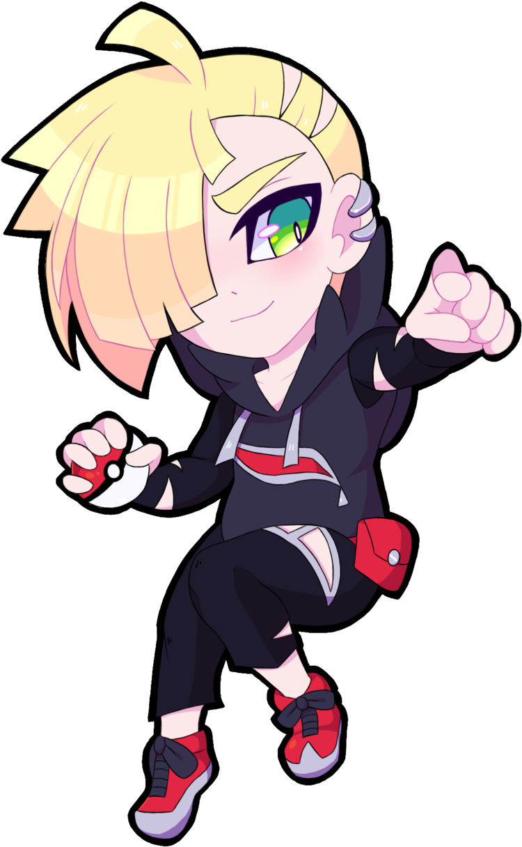 Download Png - Gladion Fan Art Chibi Clipart Png Download - PikPng