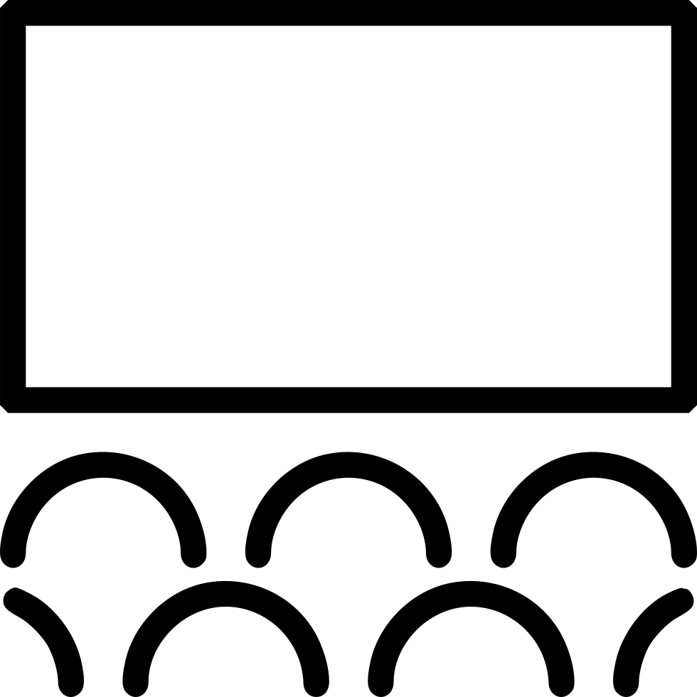 Movie Theater Icon Free Download Png Movie Theater - Circle Clipart (980x980), Png Download
