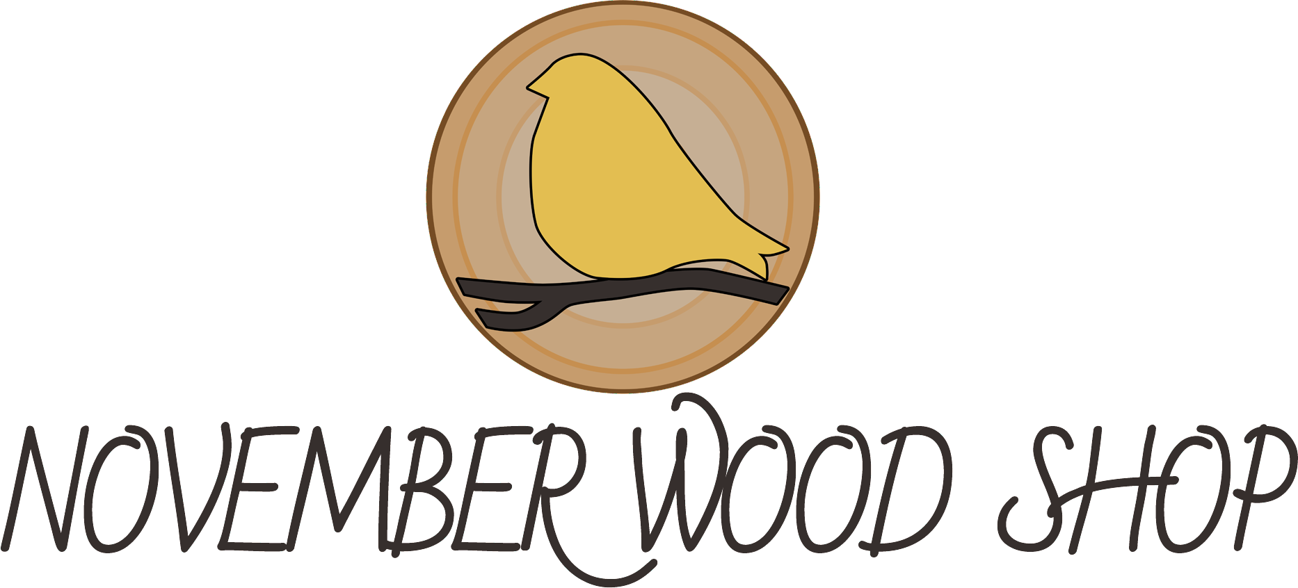 November Wood Shop Logo - Nrh2o Clipart (1866x846), Png Download