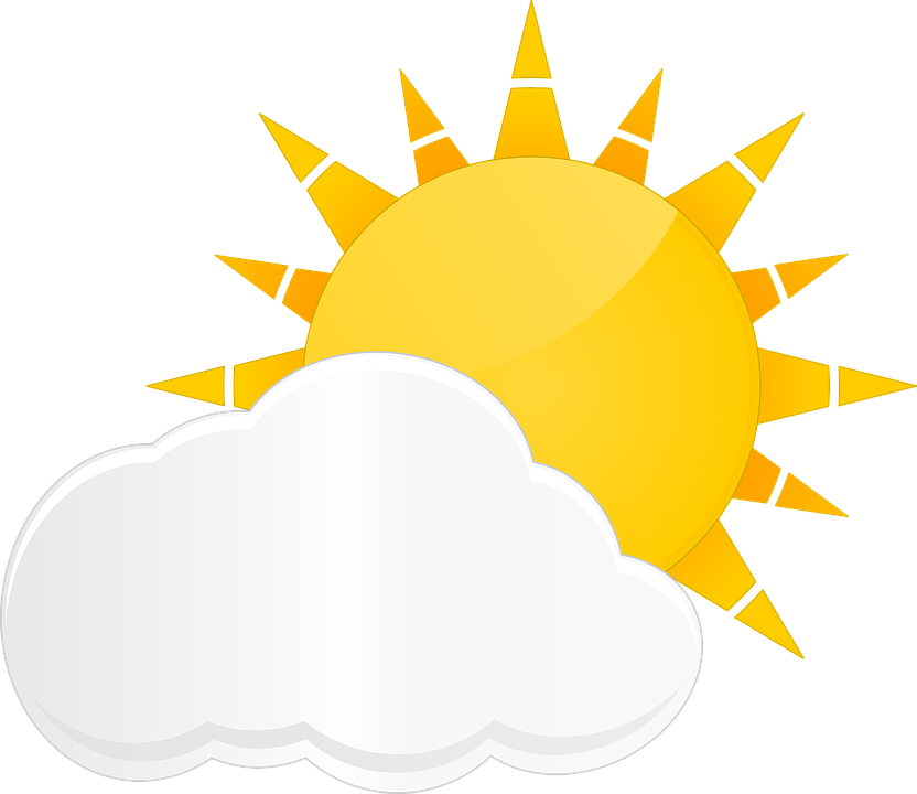 Download Sun Cloud Yellow Sky Sunlight Weather Day Bright - Ganglionic