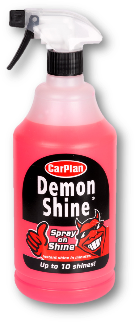 Demon Shine - Trigger Bottle - Demon Shine Clipart (673x1222), Png Download
