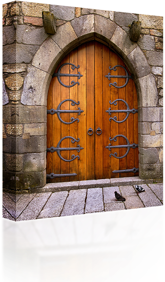 Old Wooden Door Wooden Castle Door Clipart Large Size Png Image Pikpng