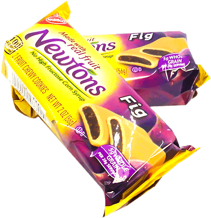 Nabisco Newtons Fig Bar 2oz 56g Box Of 12 D - Illustration Clipart ...