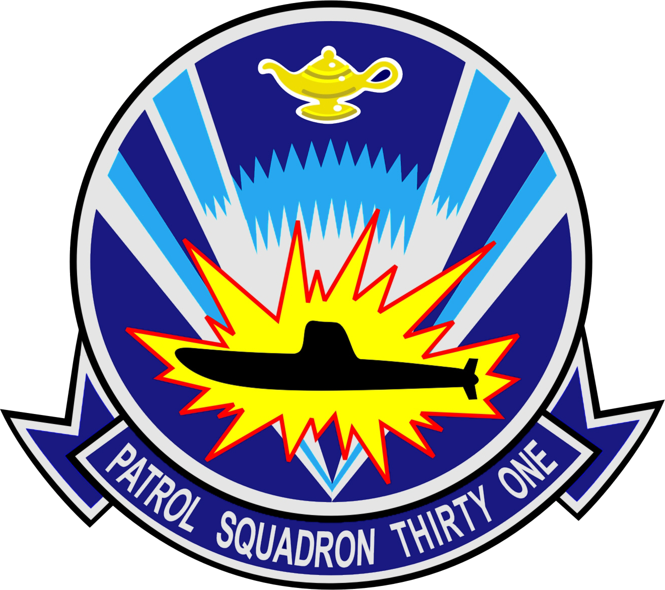 Patrol Squadron 31 Insignia 1962 - Vp 31 Clipart - Large Size Png Image ...