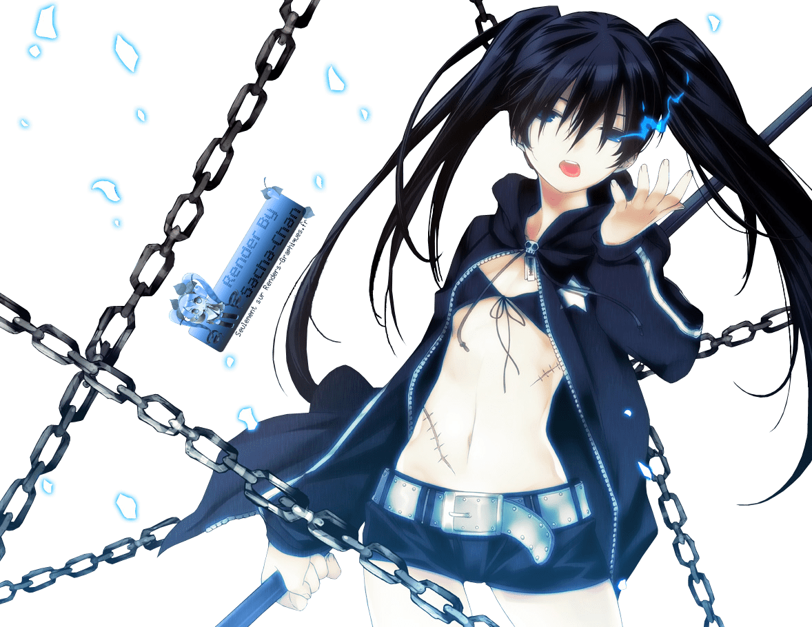 Black rock shooter манга фото 69