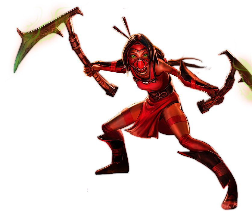 Akali Crimson Skin Splashart Old - League Of Legends Akali Png Clipart (837x700), Png Download
