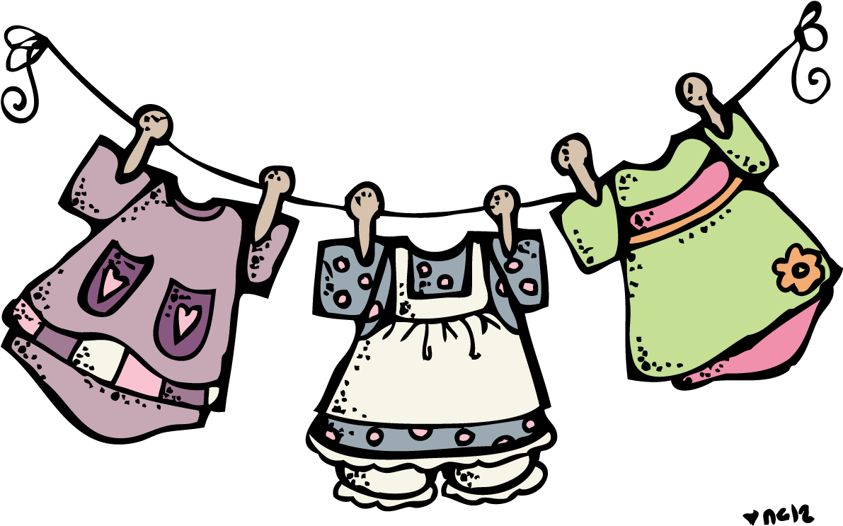 Cute Laundry Cliparts Melonheadz Clothes Clipart Png Download Large Size Png Image Pikpng
