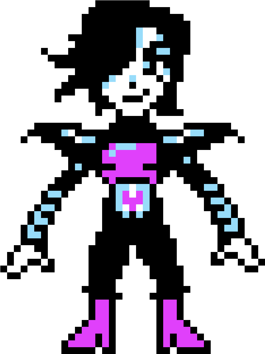 Mettaton Ex - Mettaton Sprite Clipart - Large Size Png Image - PikPng