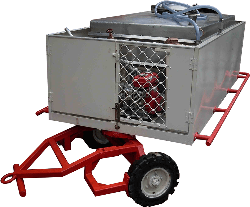 Washing Trolley - Trailer Clipart (1000x750), Png Download
